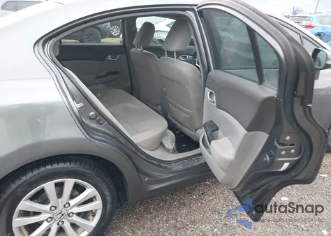 2012 Honda Civic Ex from USA, damaged, VIN 19XFB2F89CE043406